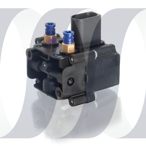 BMW X6 E71 E72 valve block | 2-way solenoid valve air suspension 37206859714